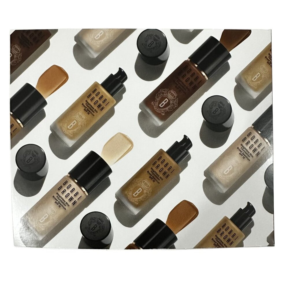 Bobbi Brown Weightless Skin Foundation Broad Spectrum SPF 15 Sample Card 4 Shade